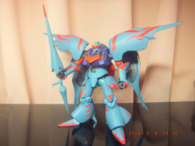 HG 1/144 キュベレイパピヨン エルメスタイプ変形改造塗装完成品